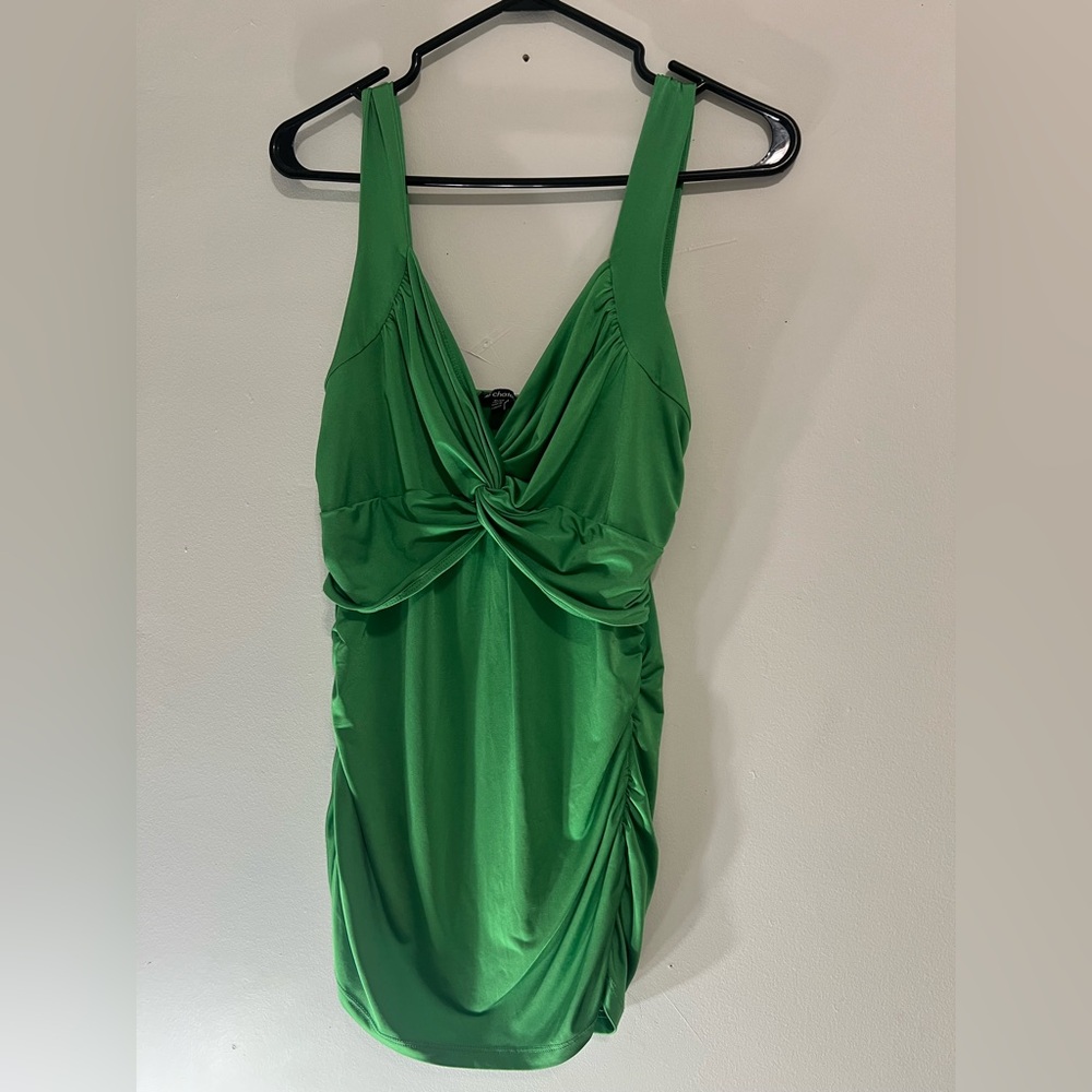 Le Château Green Halter Top